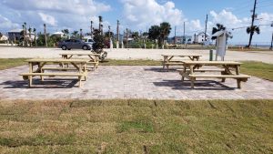 Image of our RV Park Picnic Area.